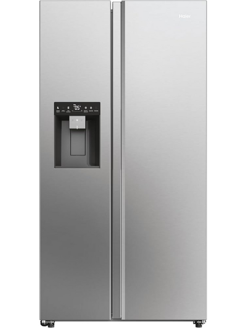 Haier HSW59F18DNMM - Side By Side Frost Free Fridge Freezer - D energy