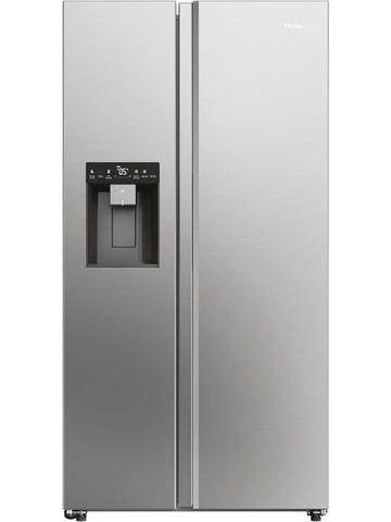 Haier HSW59F18DNMM - Side By Side Frost Free Fridge Freezer - D