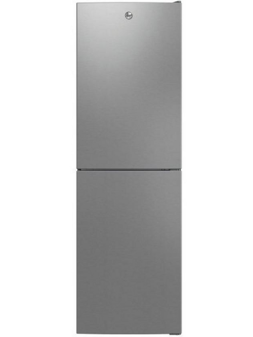 Hoover HVT3CLFCKIHS - Silver Freestanding 50/50 Low Frost Fridge Freezer - F energy