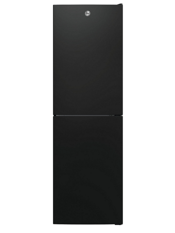 Hoover HVT3CLFCKIHB - Black Freestanding 50/50 Low Frost Fridge Freezer - F energy