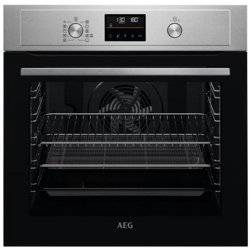 AEG BPX535A61M - Stainless steel Built in Electric Single Oven - Pyrolytic cleaning - A+ energy