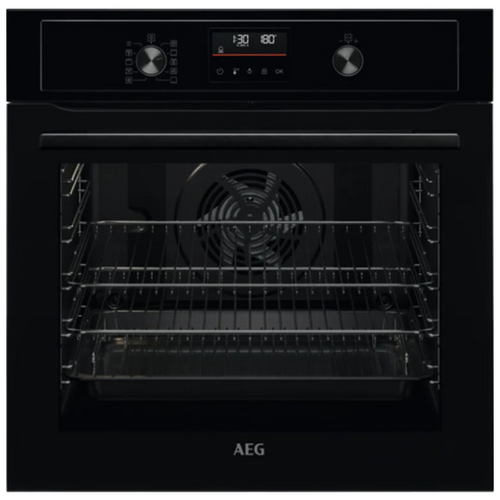 AEG BPX53506EB - Black Built in Electric Single Oven - Pyrolytic cleaning - A+ energy