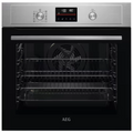 AEG BPX53506EM - Stainless steel Built in Electric Single Oven - Pyrolytic cleaning - A+ energy