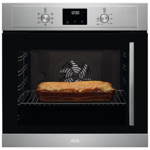 AEG BCX335L11M - Stainless steel Built in Electric Single Oven - Catalytic cleaning - A energy