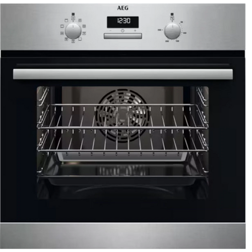 AEG BCX23101EM - Stainless steel Built in Electric Single Oven - Catalytic cleaning - A energy