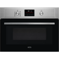 AEG KMX365060M - Stainless steel Electric Single Oven - Manual cleaning