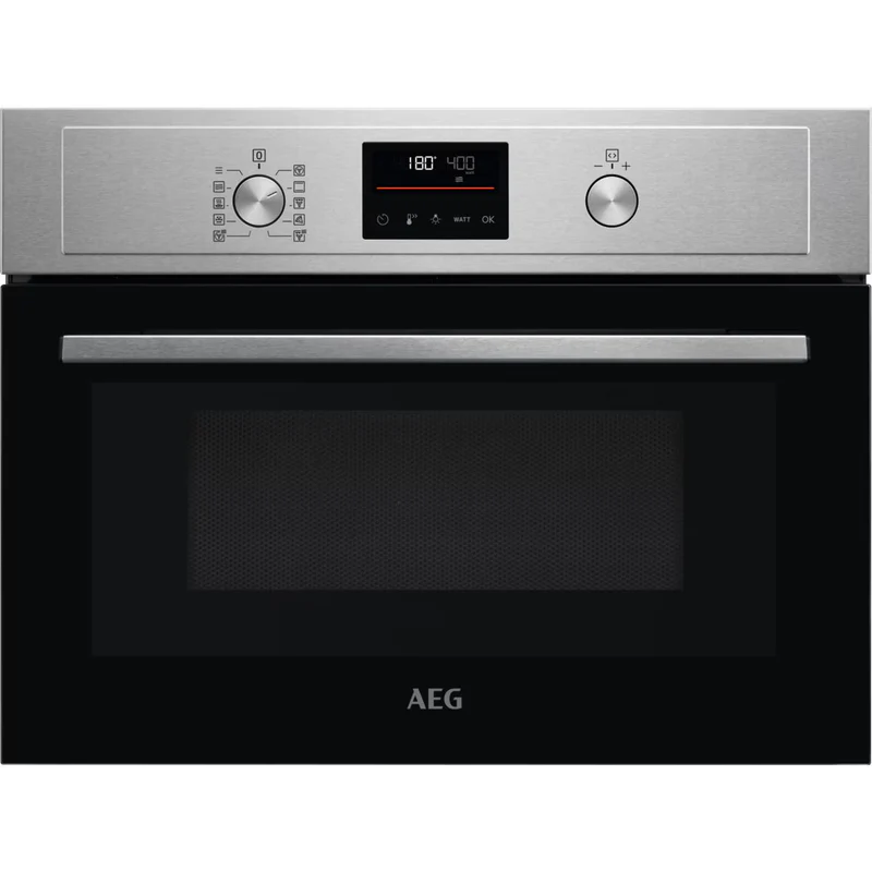 AEG KMX365060M - Stainless steel Electric Single Oven - Manual cleaning