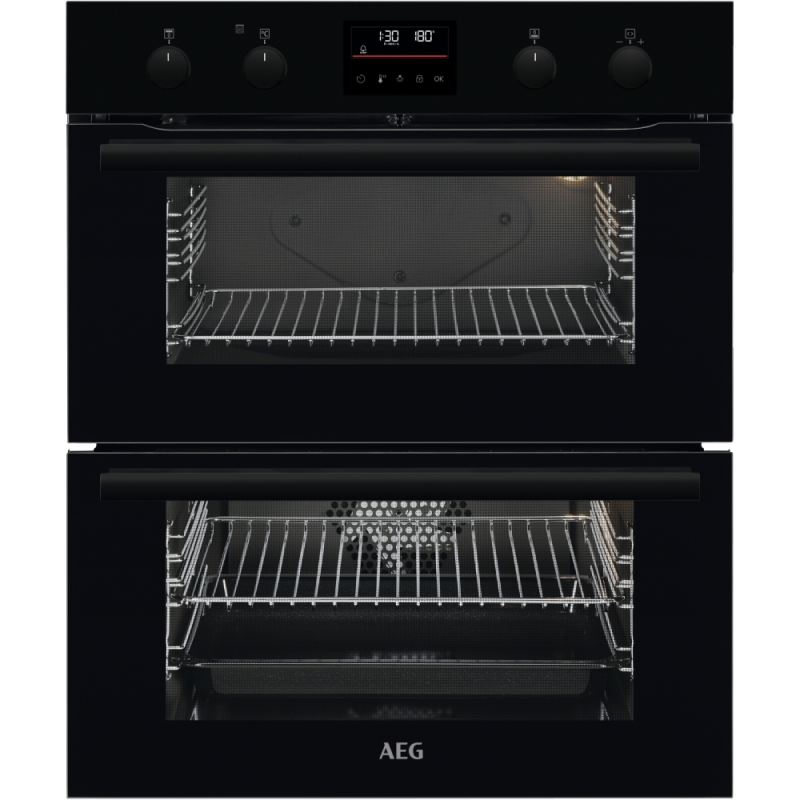 AEG DUB535060B - Black Built under Electric Double Oven - Catalytic cleaning - A energy