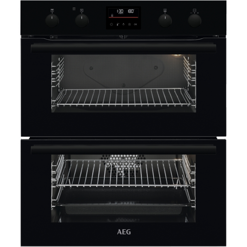 AEG DUB535060B - Black Built under Electric Double Oven - Catalytic cleaning - A energy - Display