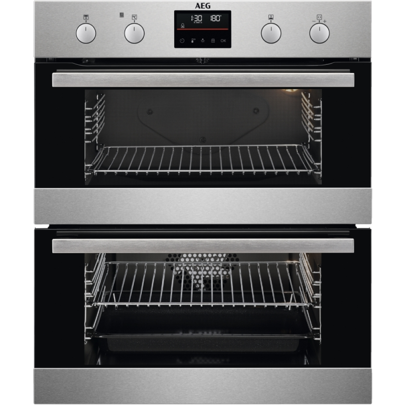 AEG DUB535060M - Stainless steel Built under Electric Double Oven - Catalytic cleaning - A energy