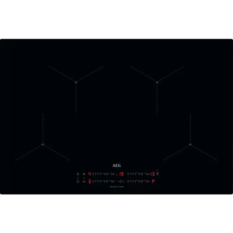 AEG IAX84411CB - Black 4 Zone Induction Hob