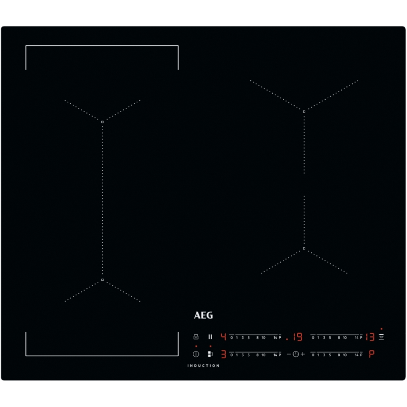 AEG IKX64441CB - Black 4 Zone Induction Hob