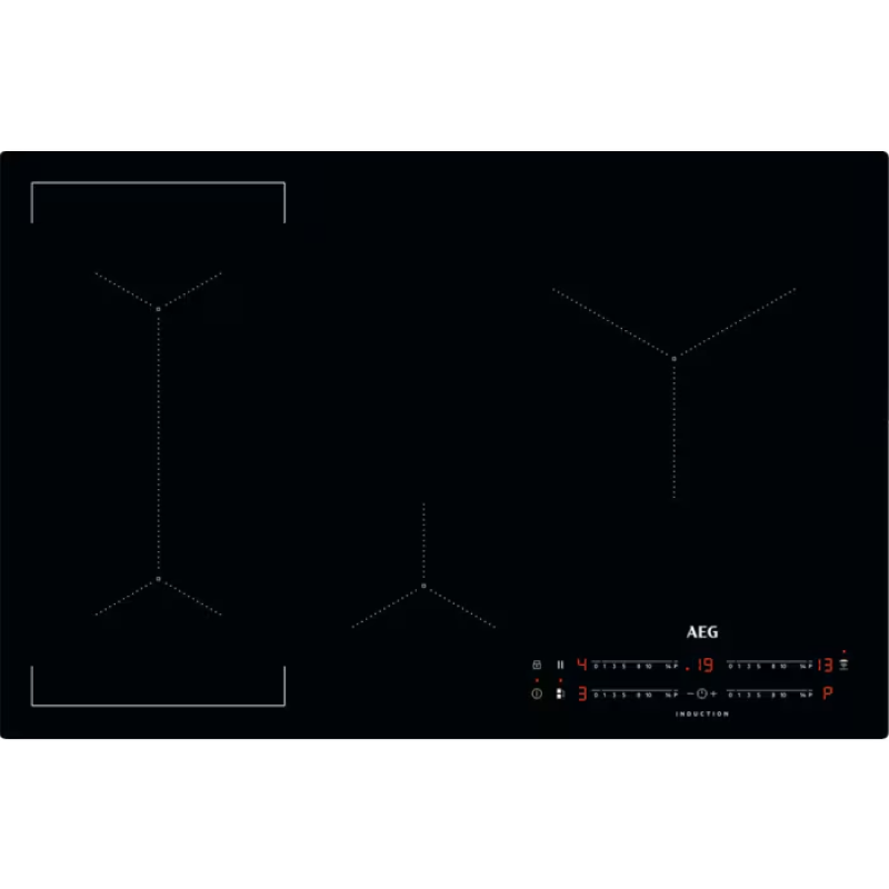 AEG IKX84443CB - Black 4 Zone Induction Hob