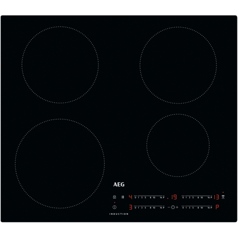 AEG IKX64401CB - Black 4 Zone Induction Hob