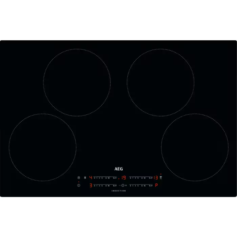 AEG IKX84401CB - Black 4 Zone Induction Hob