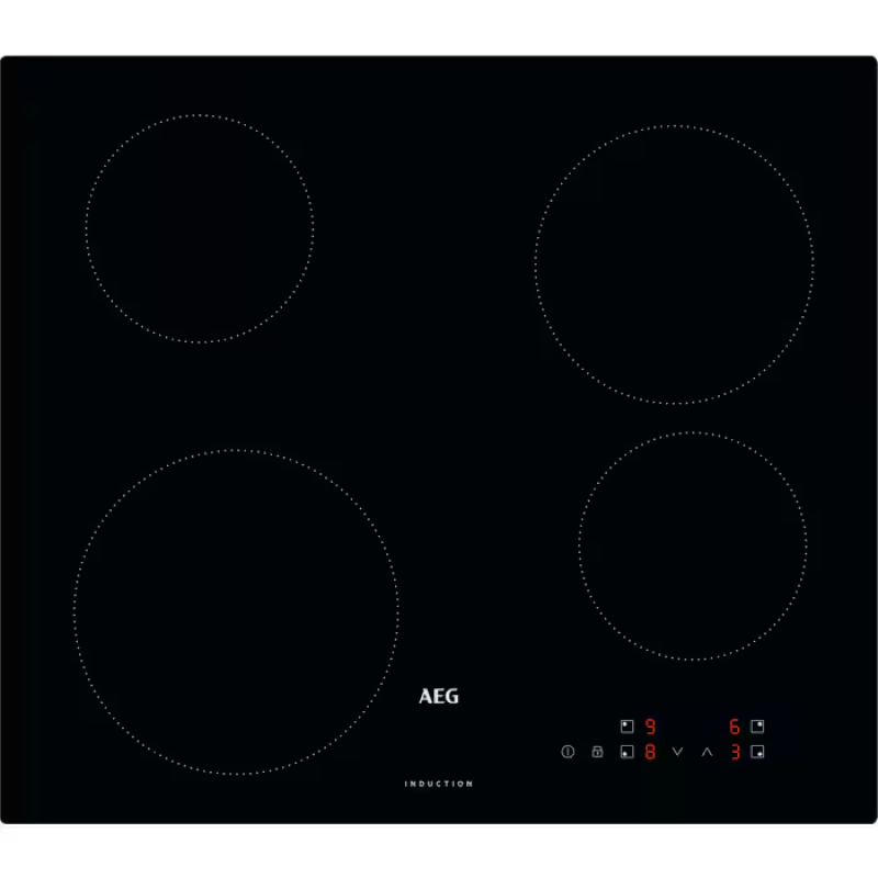 AEG IBX64200CB - Black 4 Zone Induction Hob