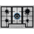 AEG HGX75400SM - Stainless steel 5 Zone Gas Hob