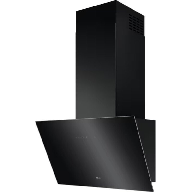 AEG DVX5661HB - Black Chimney Extractor Hood - A energy