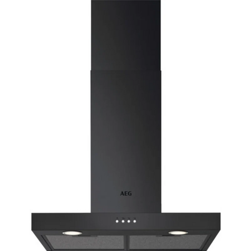 AEG DBX3651R - Black Chimney Extractor Hood - C energy