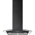 AEG DTX3840B - Black Chimney Extractor Hood - C energy