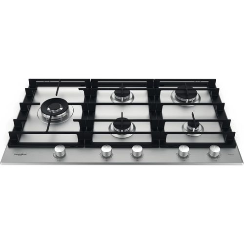 Whirlpool GMWL 958/IXL - Stainless steel 5 Zone Gas Hob