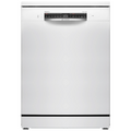 Bosch SMS4EKW06G - White Freestanding Dishwasher - B energy