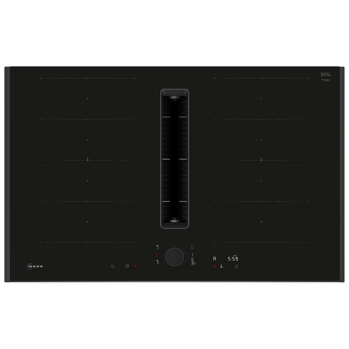 Neff V68AUX4C0 - Black 4 Zone Venting Hob - B energy