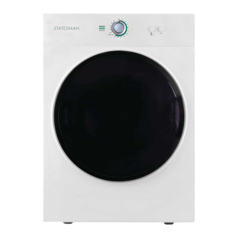 Statesman TD03VFW - White 3KG Compact Tumble Dryers - C energy