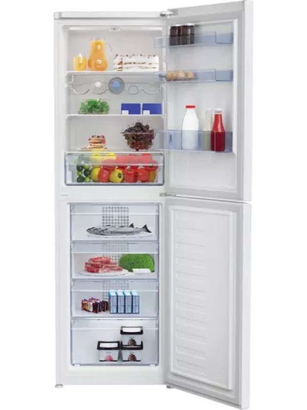 Beko CXFG3691W - White Freestanding 50/50 Frost Free Fridge Freezer - F energy