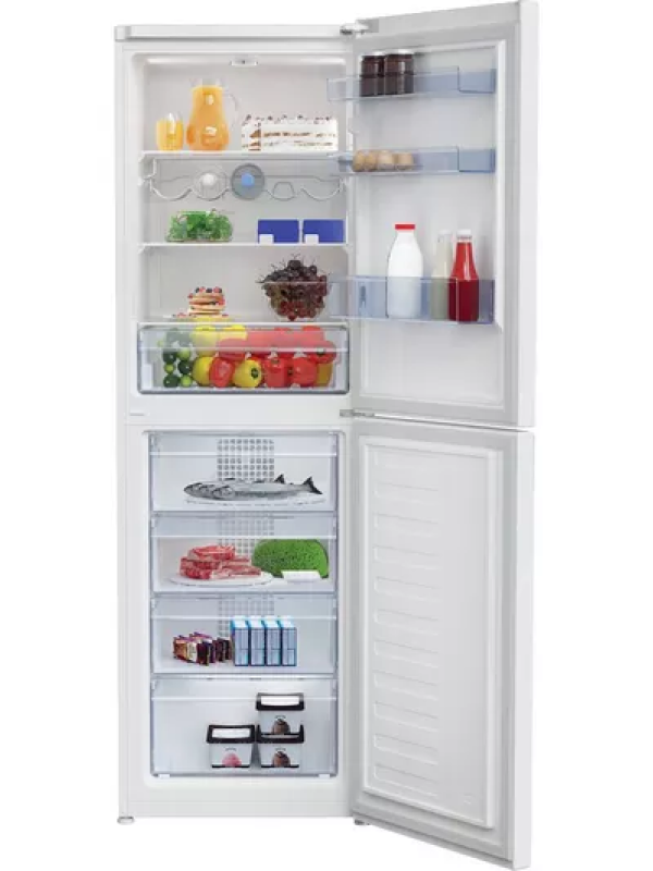 Beko CXFG3691W - White Freestanding 50/50 Frost Free Fridge Freezer - F energy - Display
