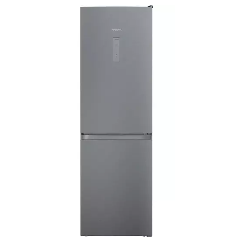 Hotpoint H5X 82O SX - Silver Freestanding 70/30 Frost Free Fridge Freezer - E energy