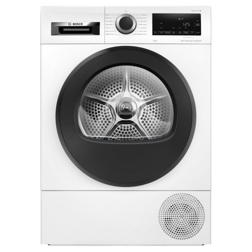 Bosch WQG245A0GB - White 8KG Dryer - A+++ energy