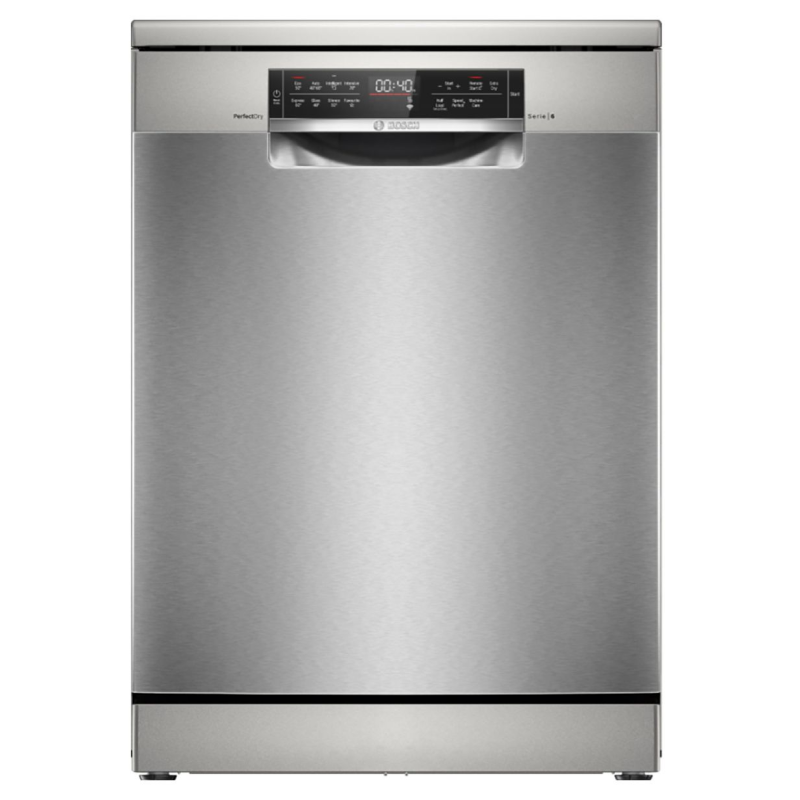 Bosch SMS6TCI01G - Silver Freestanding Dishwasher - A energy