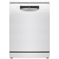 Bosch SMS6ZCW10G - White Freestanding Dishwasher - B energy