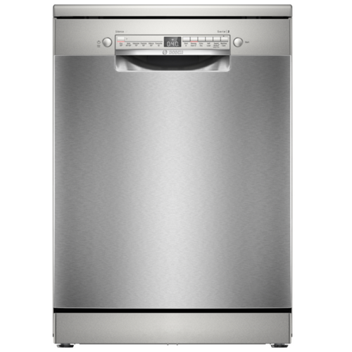 Bosch SMS2HVI67G - Silver Freestanding Dishwasher - D energy