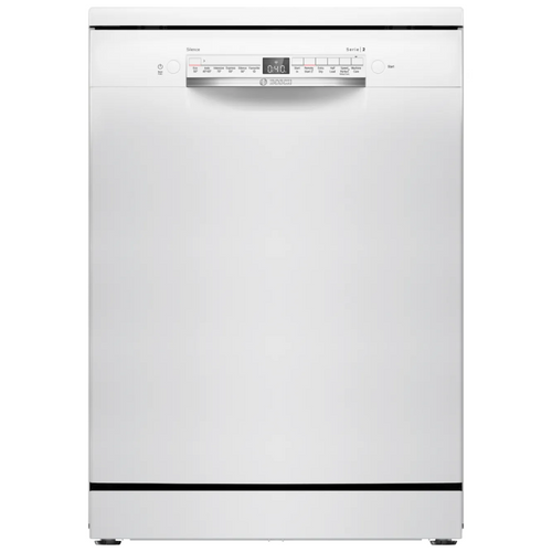 Bosch SMS2HVW67G - White Freestanding Dishwasher - D energy