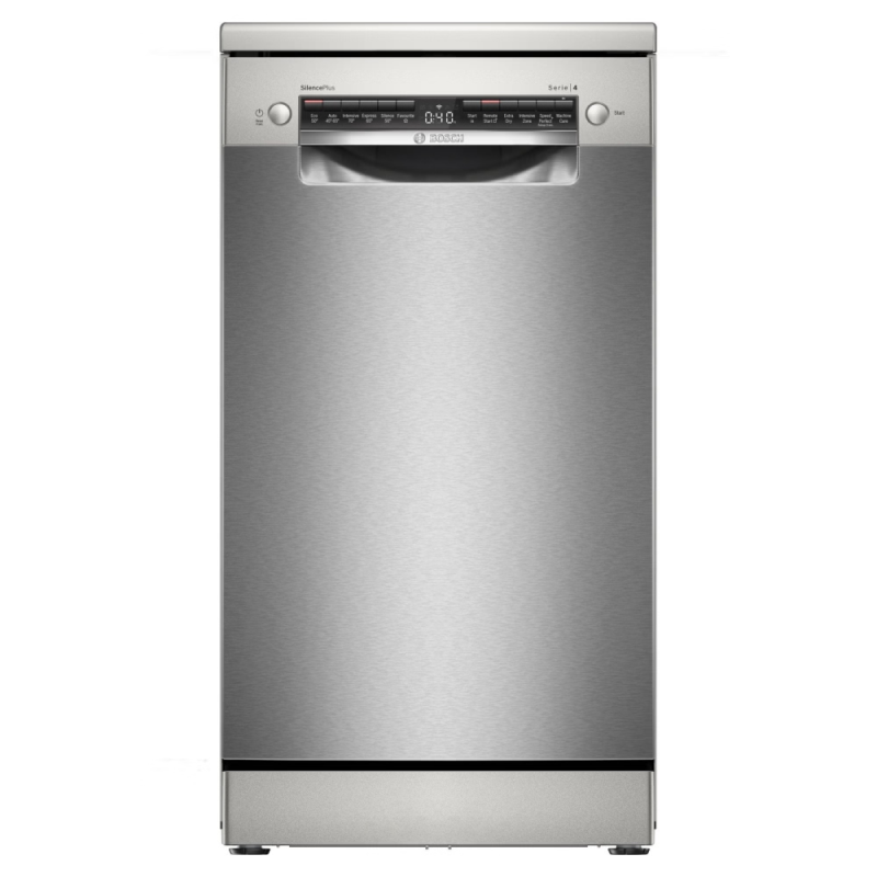 Bosch SPS4HMI49G - Silver Freestanding Dishwasher - E energy