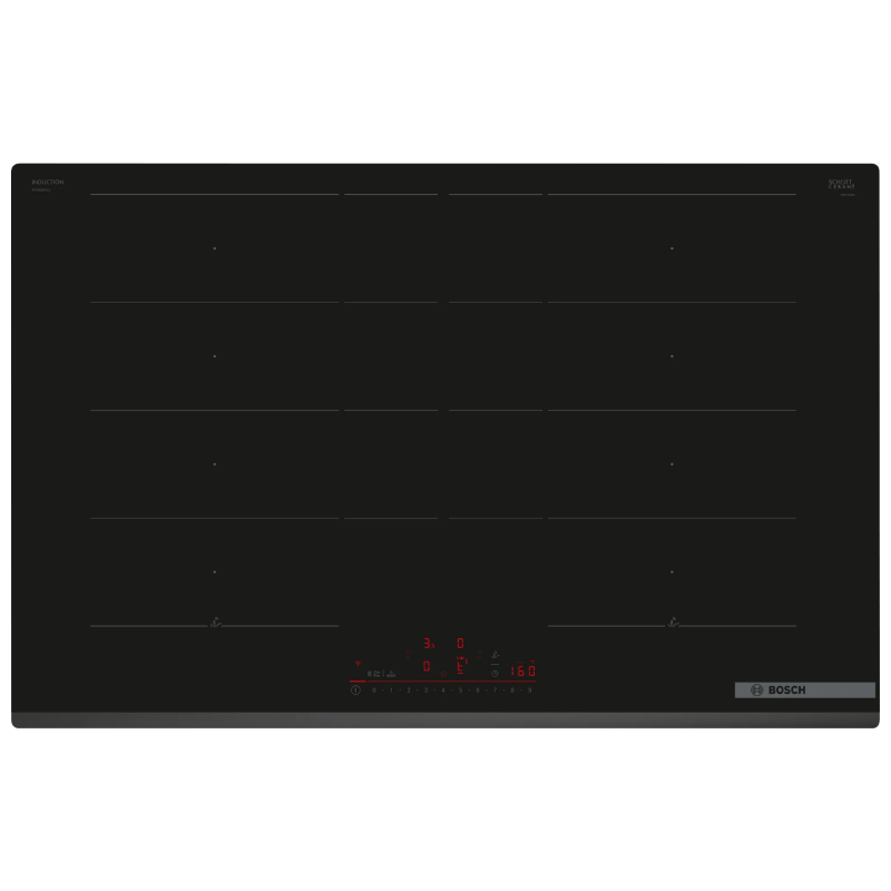 Bosch PXY83KHC1E - Black 4 Zone Induction Hob