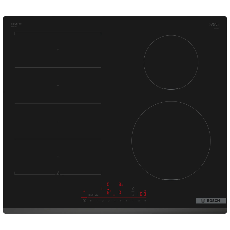 Bosch PIX631HC1E - Black 4 Zone Induction Hob