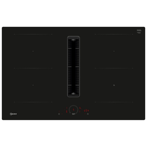 Neff V58NHQ4L0 - Black 4 Zone Venting Hob - B energy