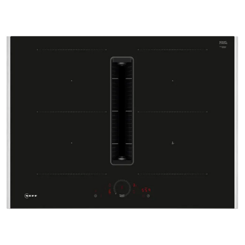 Neff V57THQ4L0 - Stainless steel 4 Zone Venting Hob - B energy