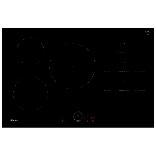 Neff T68FHV4L0 - Black 5 Zone Induction Hob