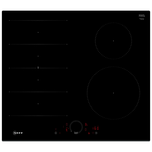 Neff T66FHE4L0 - Black 4 Zone Induction Hob