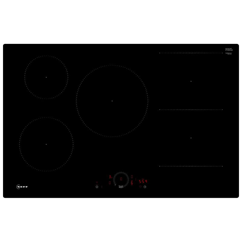 Neff T58PHW1L0 - Black 5 Zone Induction Hob