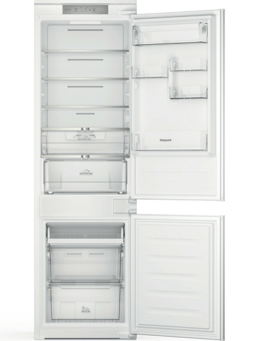 Hotpoint HTC18 T322 UK - White Integrated 70/30 Frost Free Fridge Freezer - E energy