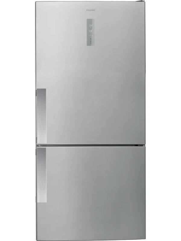 Hotpoint H84BE 72 X UK - Stainless steel Freestanding Frost Free Fridge Freezer - E energy