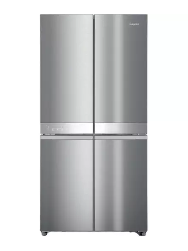 Hotpoint HQ9 B2L G - Stainless steel American Frost Free Fridge Freezer - E energy