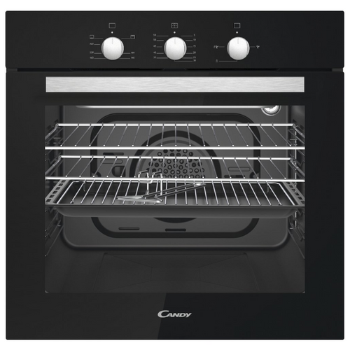 Candy OCGF12B - Black Built in Electric Single Oven - A+ energy