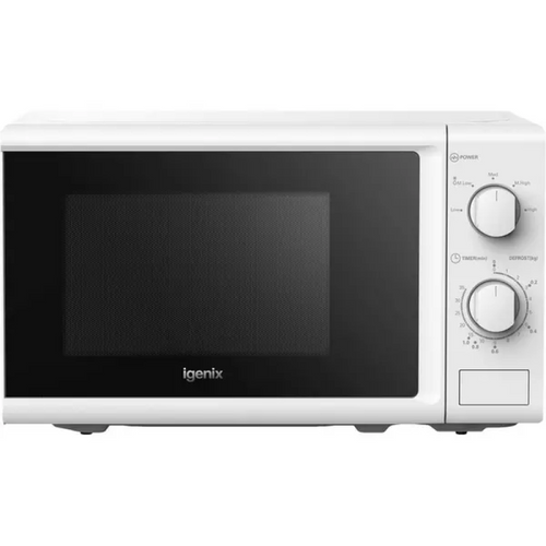 Igenix IGM0820W - White Freestanding Electric Microwave