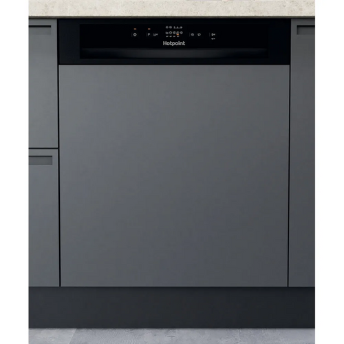 Hotpoint H3B L626 B UK - Black Integrated Dishwasher - E energy